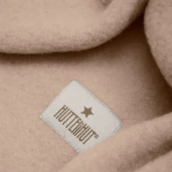 Elefanthue m. Ører Uld Fleece - Mahogany Rose