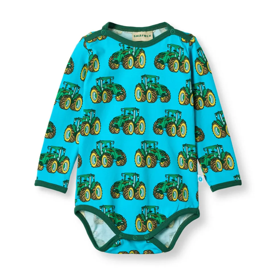 Elstar Langærmet Body - Blue glow