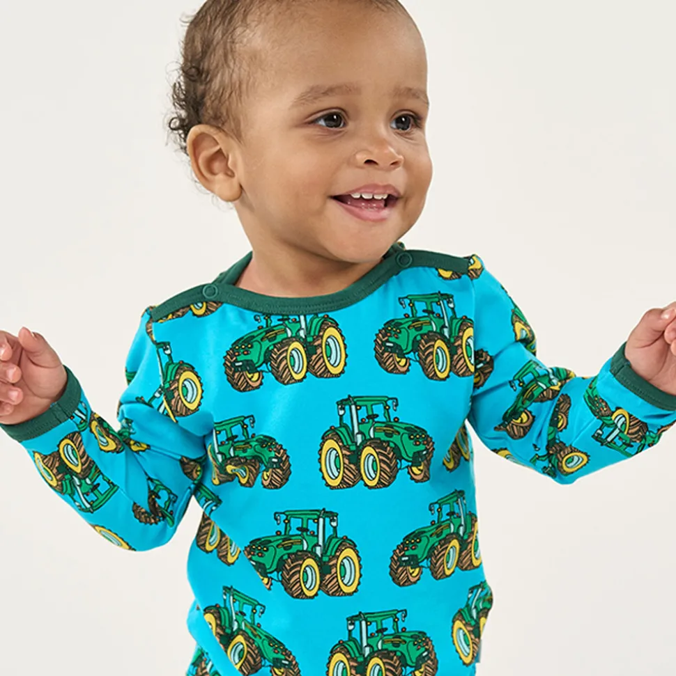 Elstar Langærmet Body - Blue glow