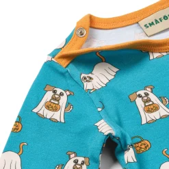 Elstar Langærmet Body - Creamy blue