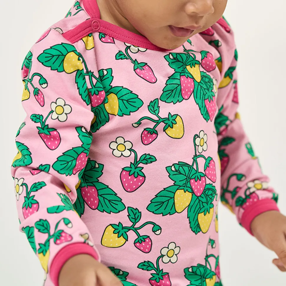 Elstar Langærmet Body - Pink fandango