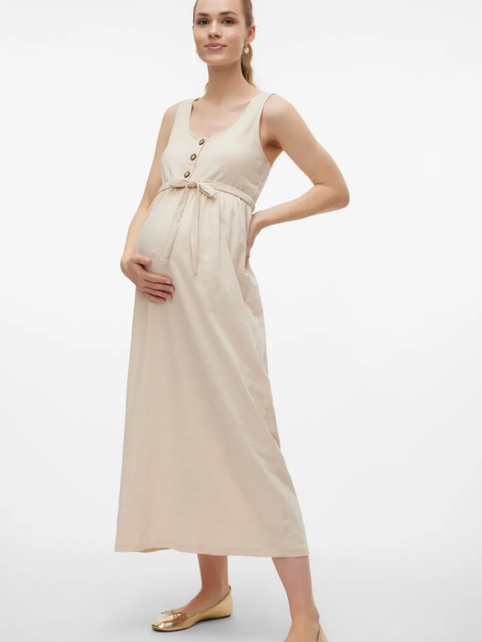 Evi lia kjole - FRENCH OAK