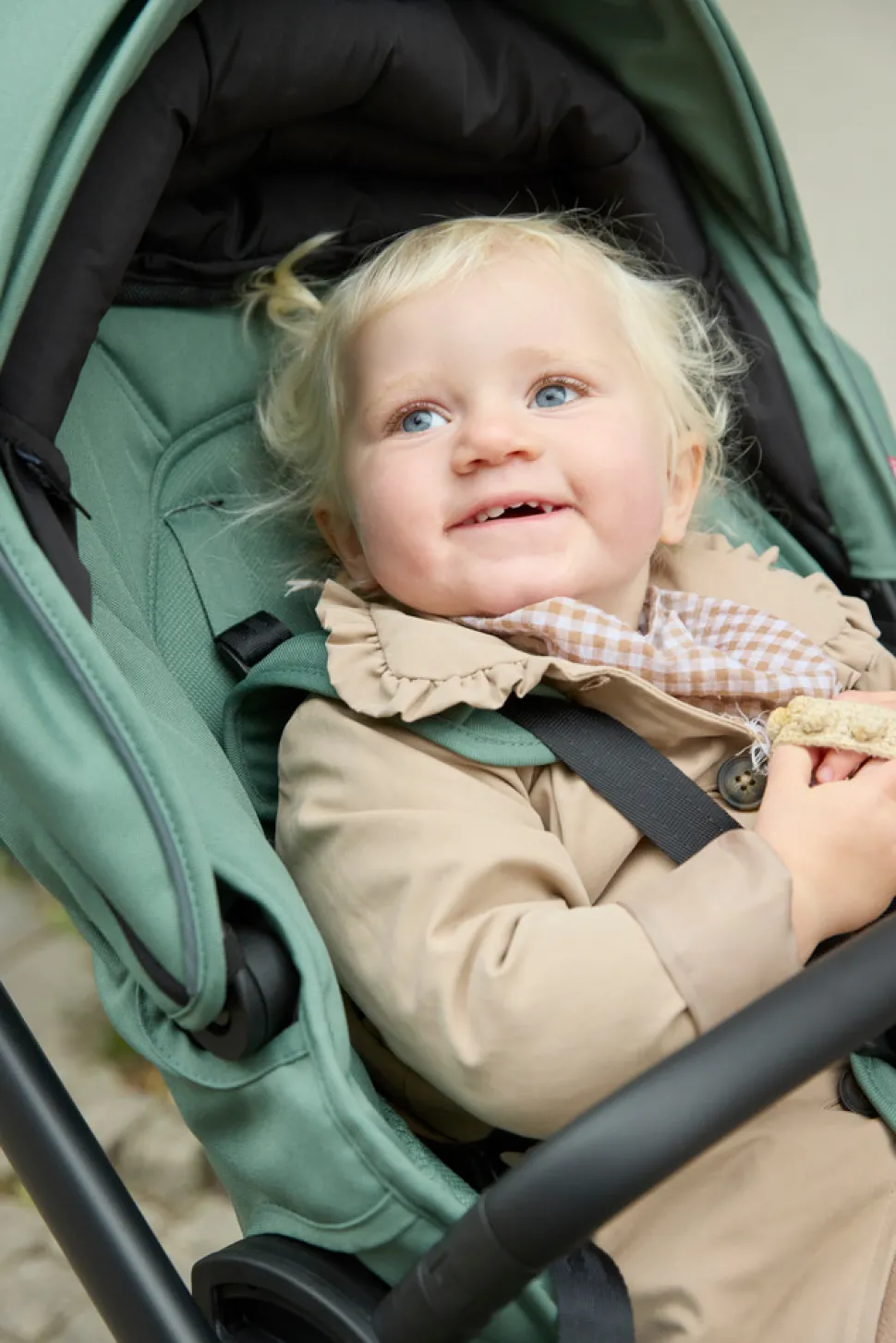 Evoke Klapvogn - grøn