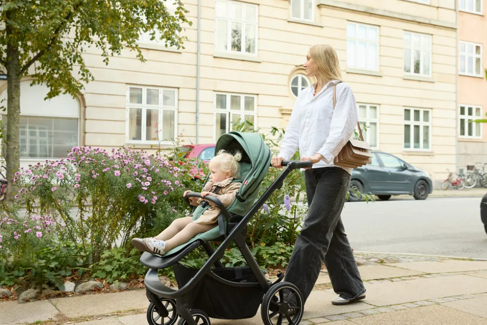 Evoke Klapvogn - grøn