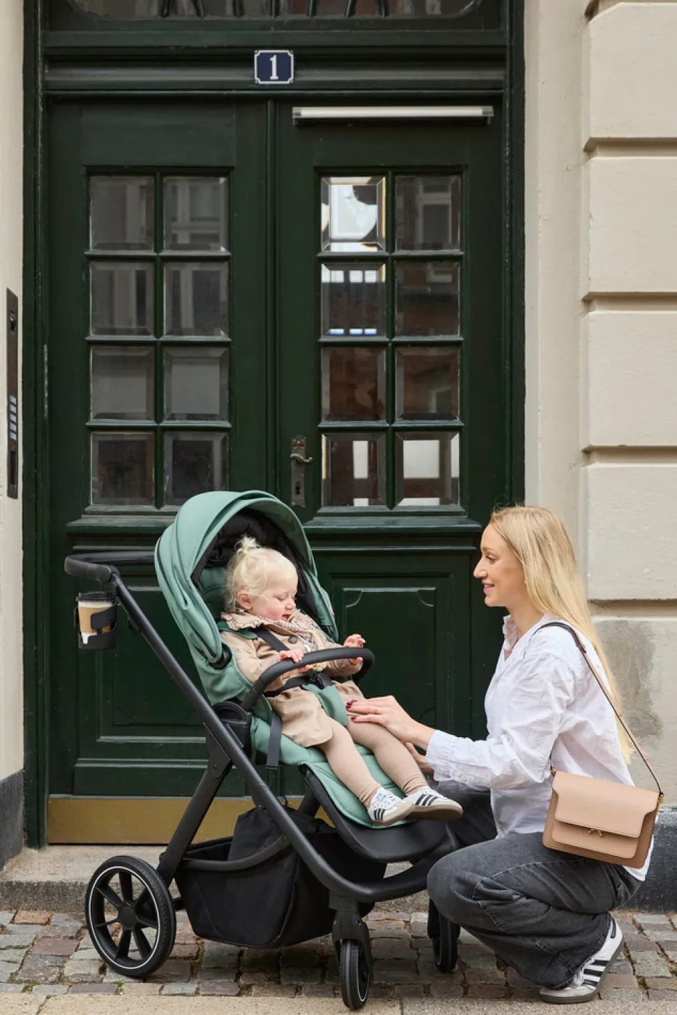 Evoke Klapvogn - grøn