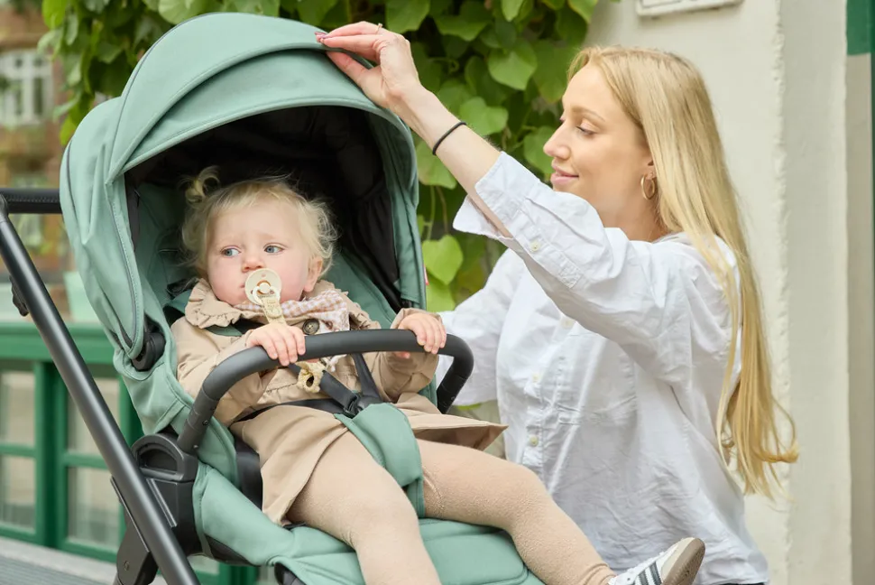 Evoke Klapvogn - grøn