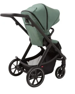Evoke Klapvogn inkl. regnslag - grøn