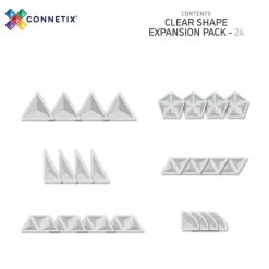 Expansion Pack - udvidelsessæt 24 dele - clear