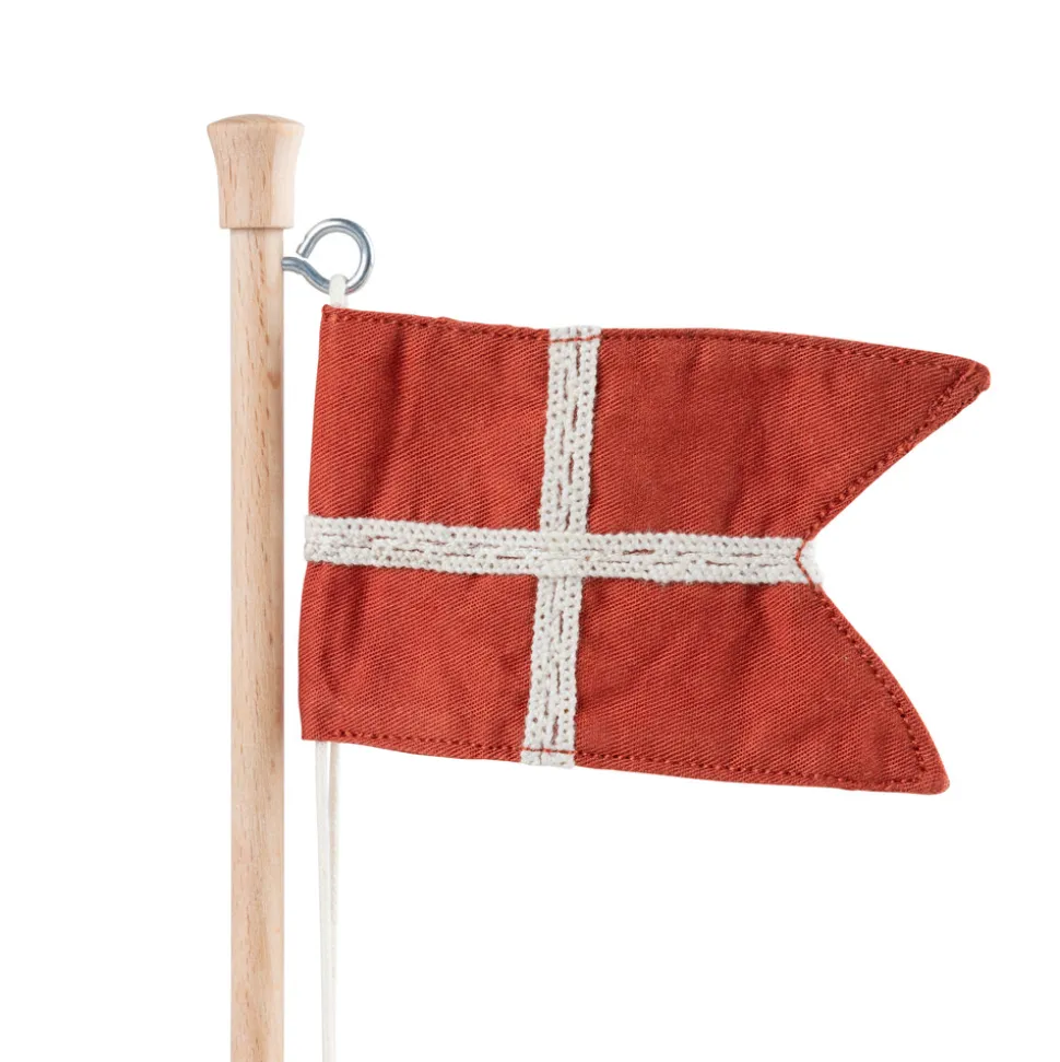 Fødselsdags bordflag, træ