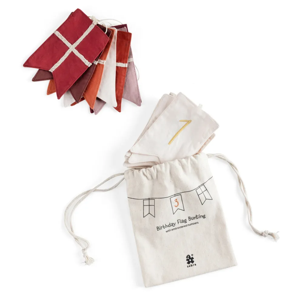 Fødselsdags flagranke, tal 0-9