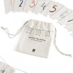 Fødselsdags flagranke, tal 0-9