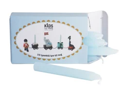 Fødselsdagslys Lyseblå 10 stk