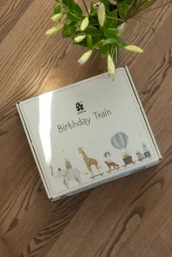 Fødselsdagstog, træ, World of Sebra