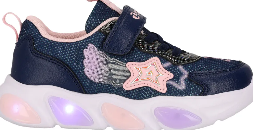 Fiora Sneakers m. Lys - Navy