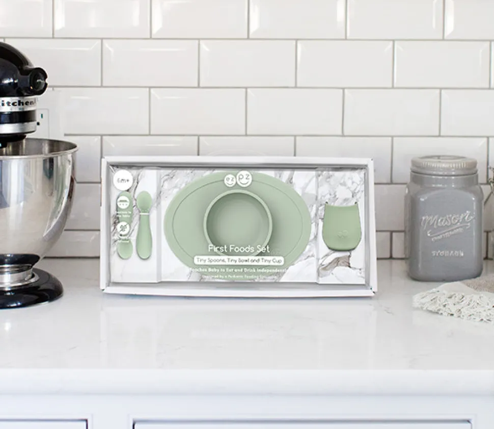 First foodset Støvet Grøn