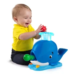 Fjollet og spruttende hval