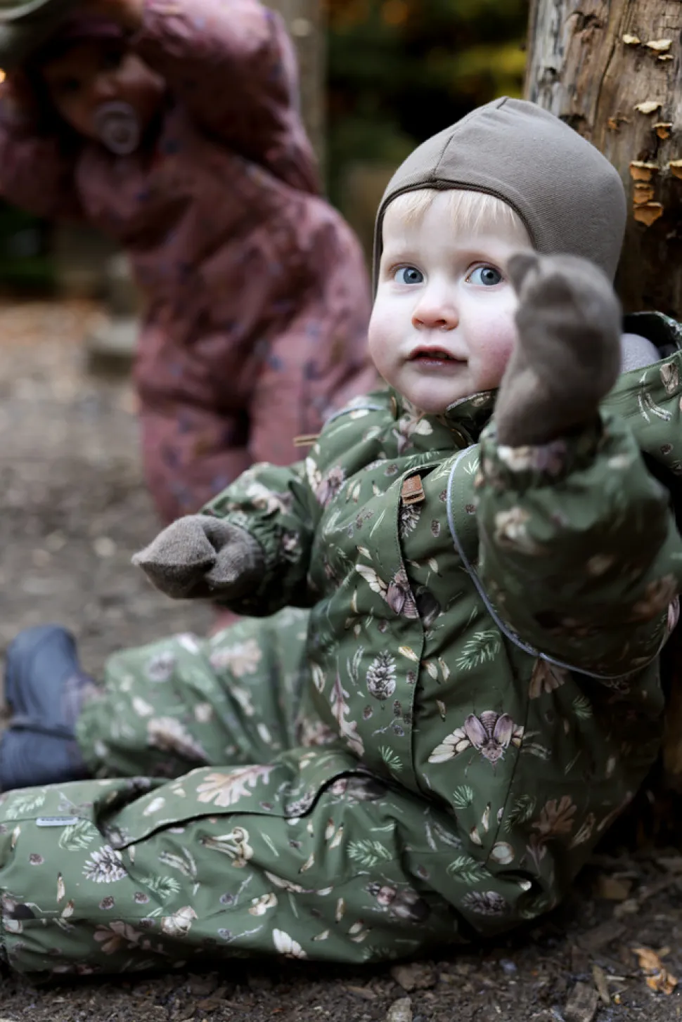 Flyverdragt - Burnt olive