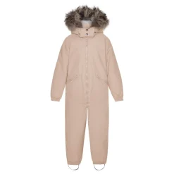 Flyverdragt w/fur - Mahogany rose