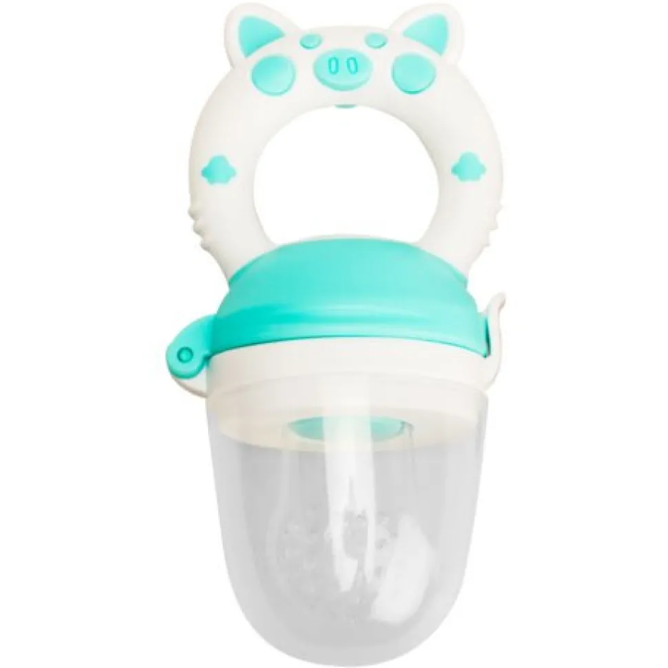 Food feeder (madsut) med blødt greb - Turkis