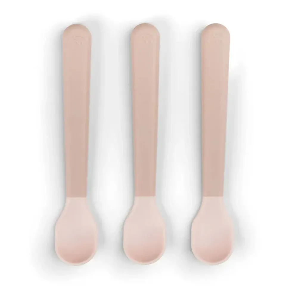 Foodie easy-grip babyske 3-pak Pudder