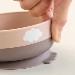 Foodie første spisesæt 3 dele - Happy clouds Pudder