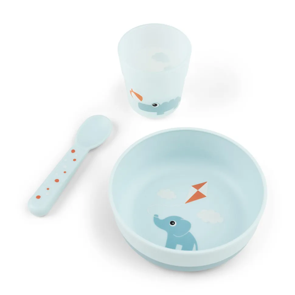 Foodie første spisesæt Playground Blå