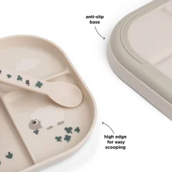 Foodie inddelt tallerken Tiny farm Sand