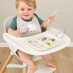 Foodie inddelt tallerken Tiny farm Sand