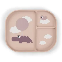 Foodie inddelt tallerken Happy clouds Pudder