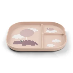 Foodie inddelt tallerken Happy clouds Pudder