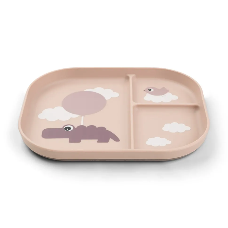 Foodie inddelt tallerken Happy clouds Pudder