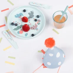 Foodie spisesæt Celebration Blå