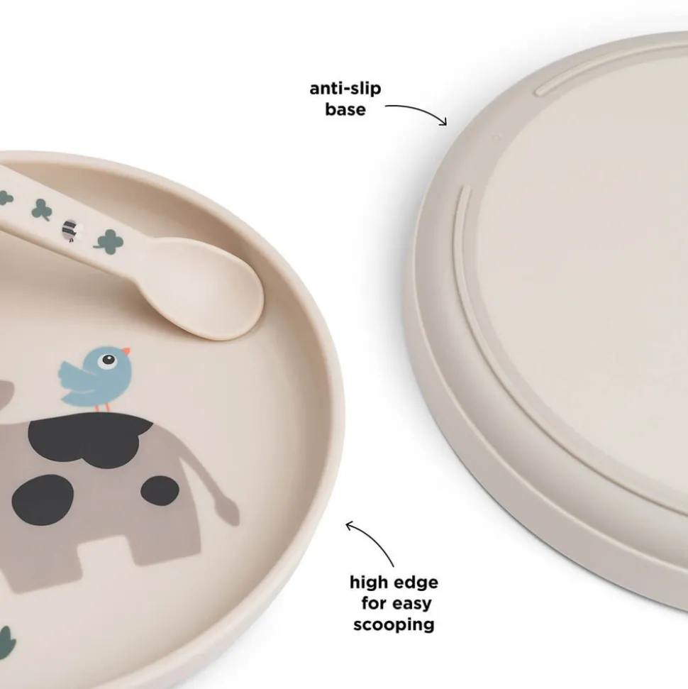 Foodie tallerken Tiny farm Sand