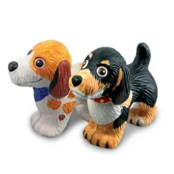 Form og mal, 3D Hvalpehunde