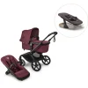 Fox 5 Renew complete inkl. Giraffe bouncer - dark cherry/tornado grey
