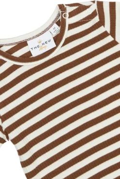 Fro Rib Bluse - TOFFEE