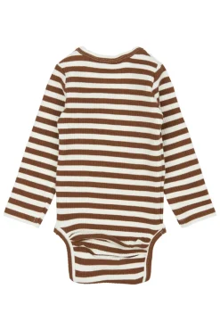 Fro Rib Body langærmet - TOFFEE