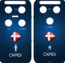 Front til CAPiDi Pearl med det danske flag