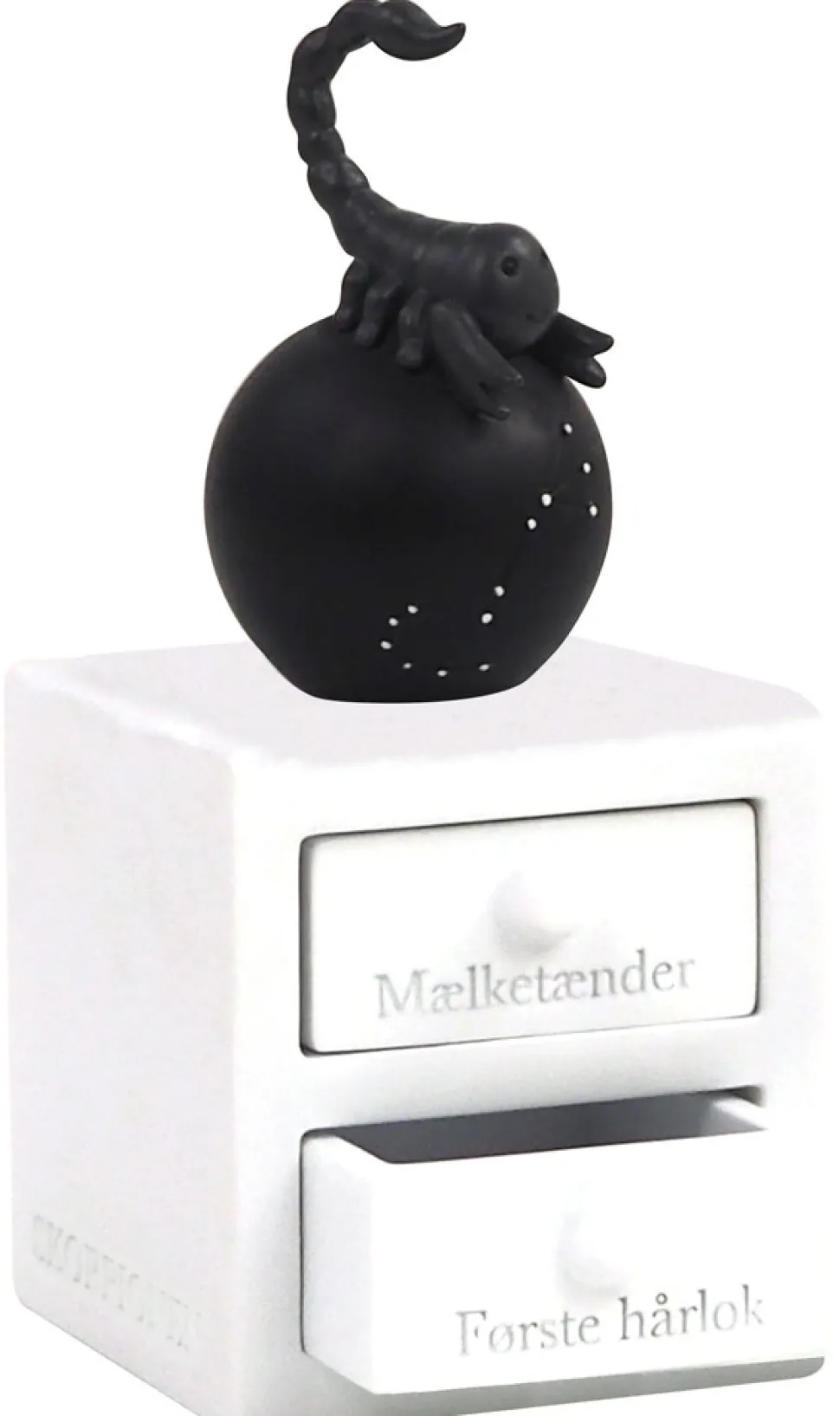 Første tand/hårlok - skorpionen