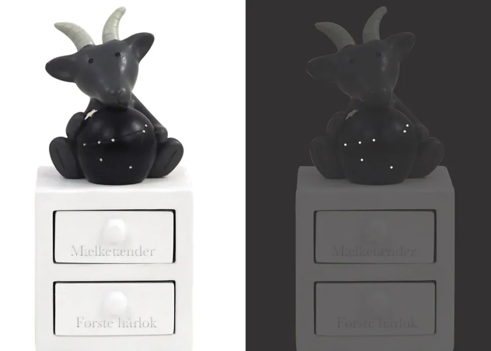 Første tand/hårlok - stenbukken