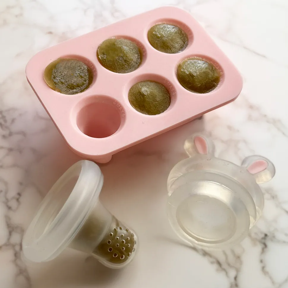 Frugtsut med mini fryseform - Rose