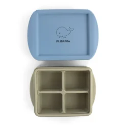 Frysebakke til babymad 4x65 ml - 2-pak - Ocean Mix