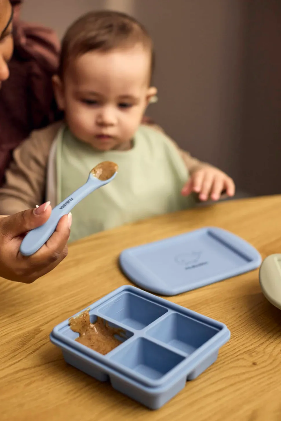 Frysebakke til babymad 4x65 ml - 2-pak - Ocean Mix