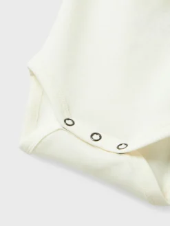 Fundo kortærmet slim body - COCO MILK