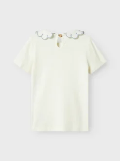 Fundo kortærmet slim skjorte - COCO MILK