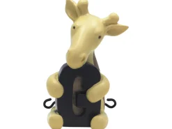 G bogstav med giraf til navnetog