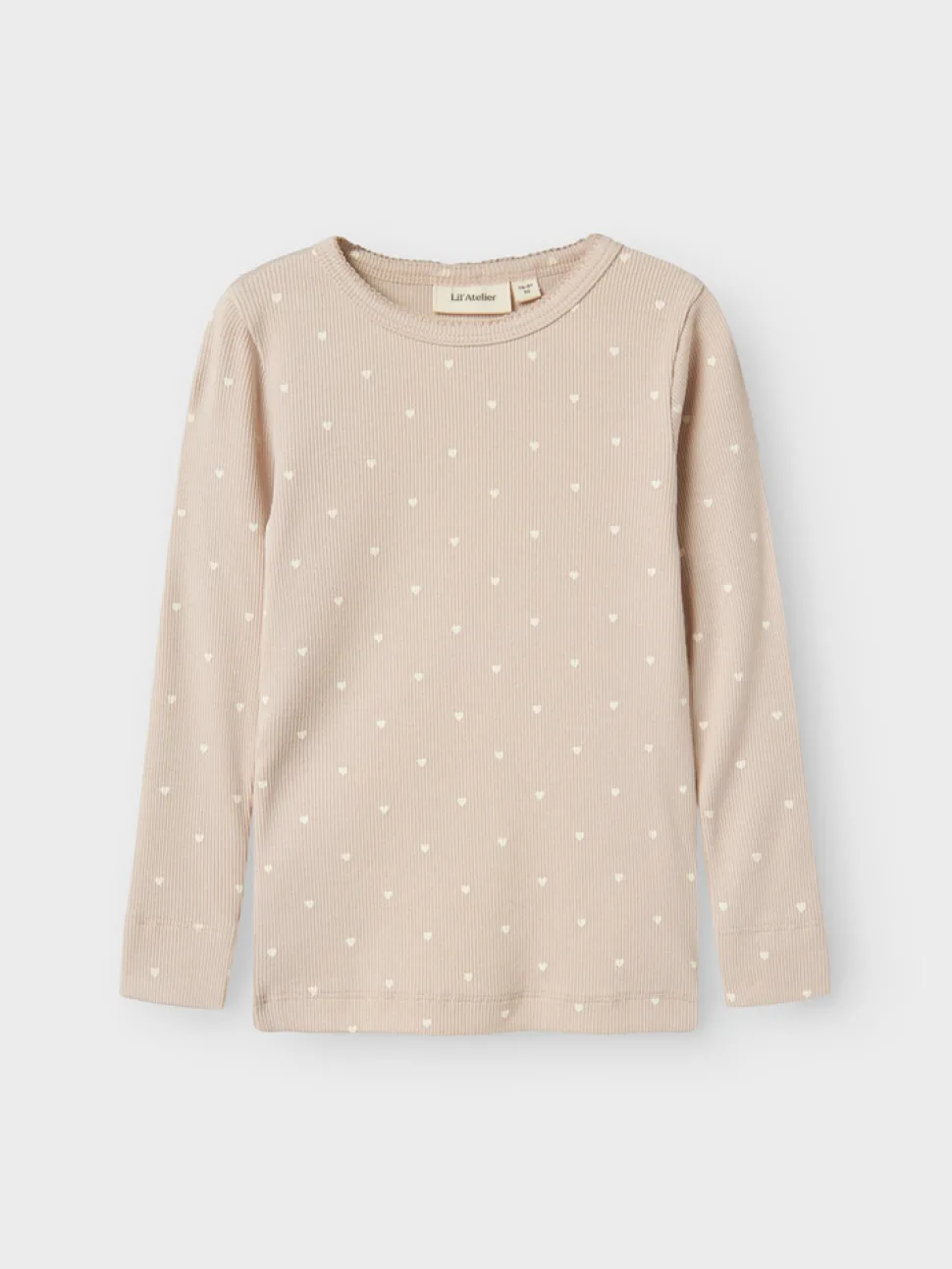 Gago langærmet slim top noos - GRAY MORNING