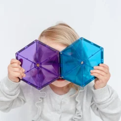 Geometry Pack - magnetsæt 30 dele - rainbow