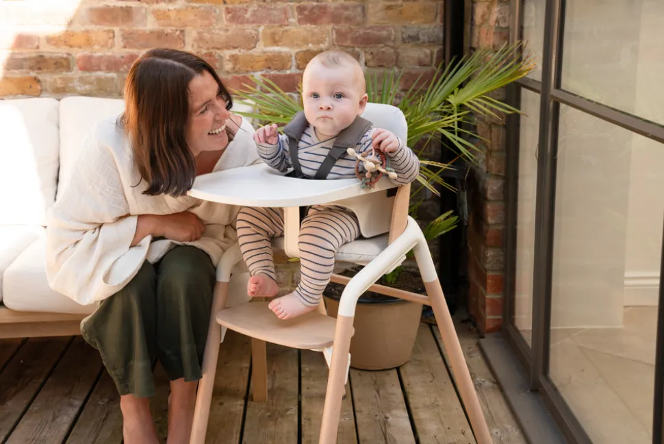 Giraffe højstol - white