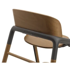 Giraffe højstol - wood/grey